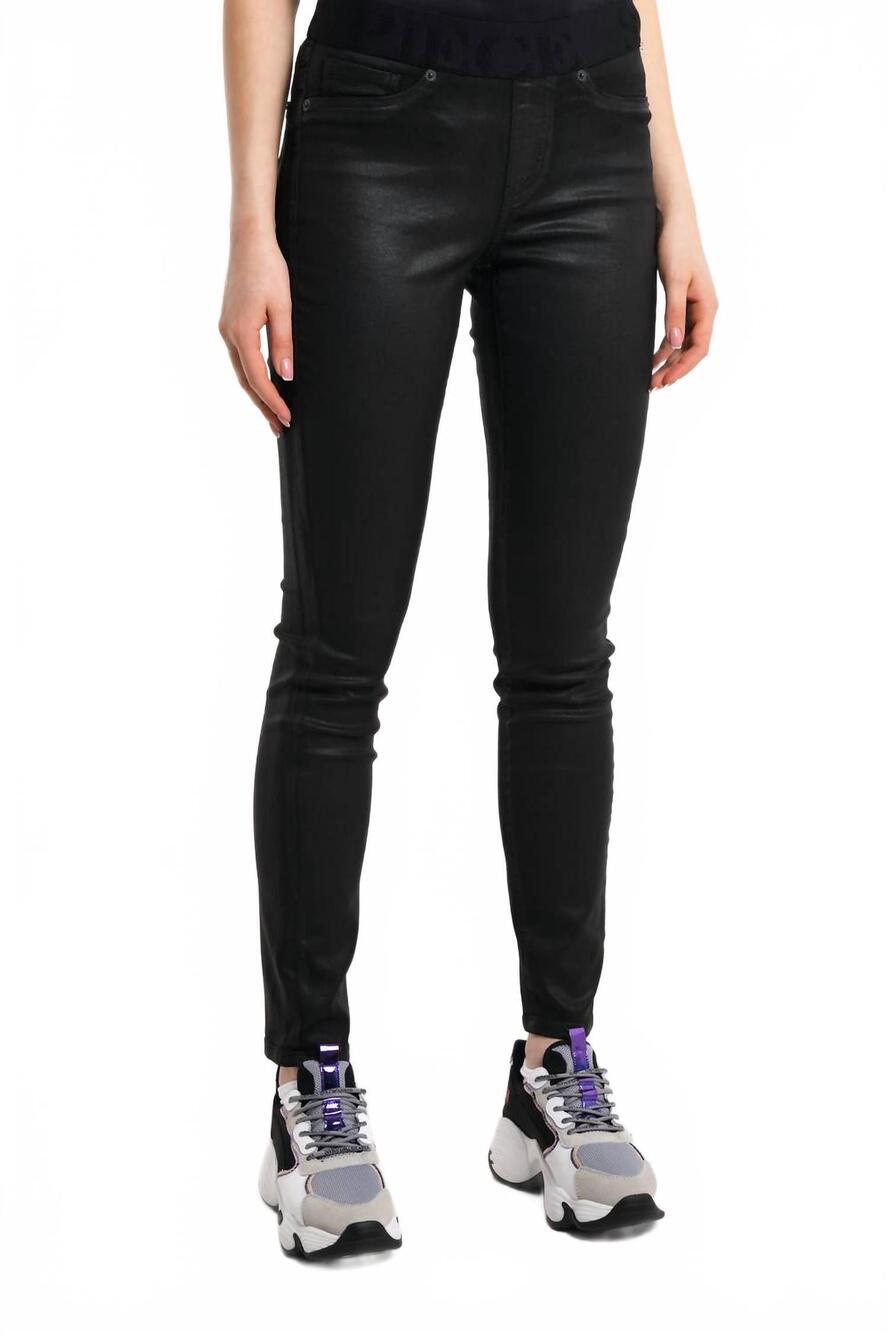NEW CAMBIO philia pull on pant in black